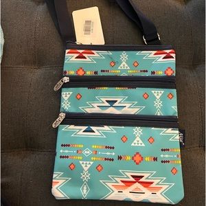 Aztec crossbody purse brand new
